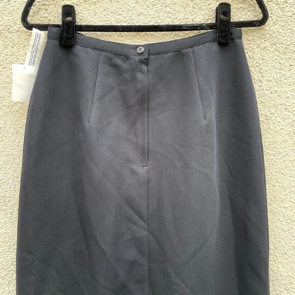 NEW Vintage Black Skirt ILGWU Union Made USA 10 - Picture 7 of 8